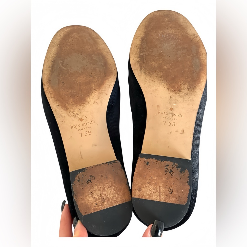 Kate Spade New York Claudia Black Velvet Loafers Women’s 7.5B Low Heel Flats - Picture 8 of 8